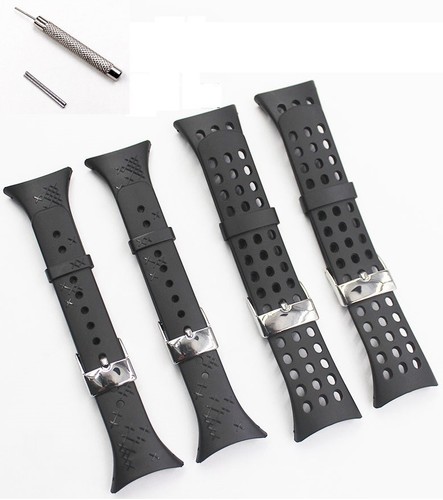 Rubber band bracelet strap